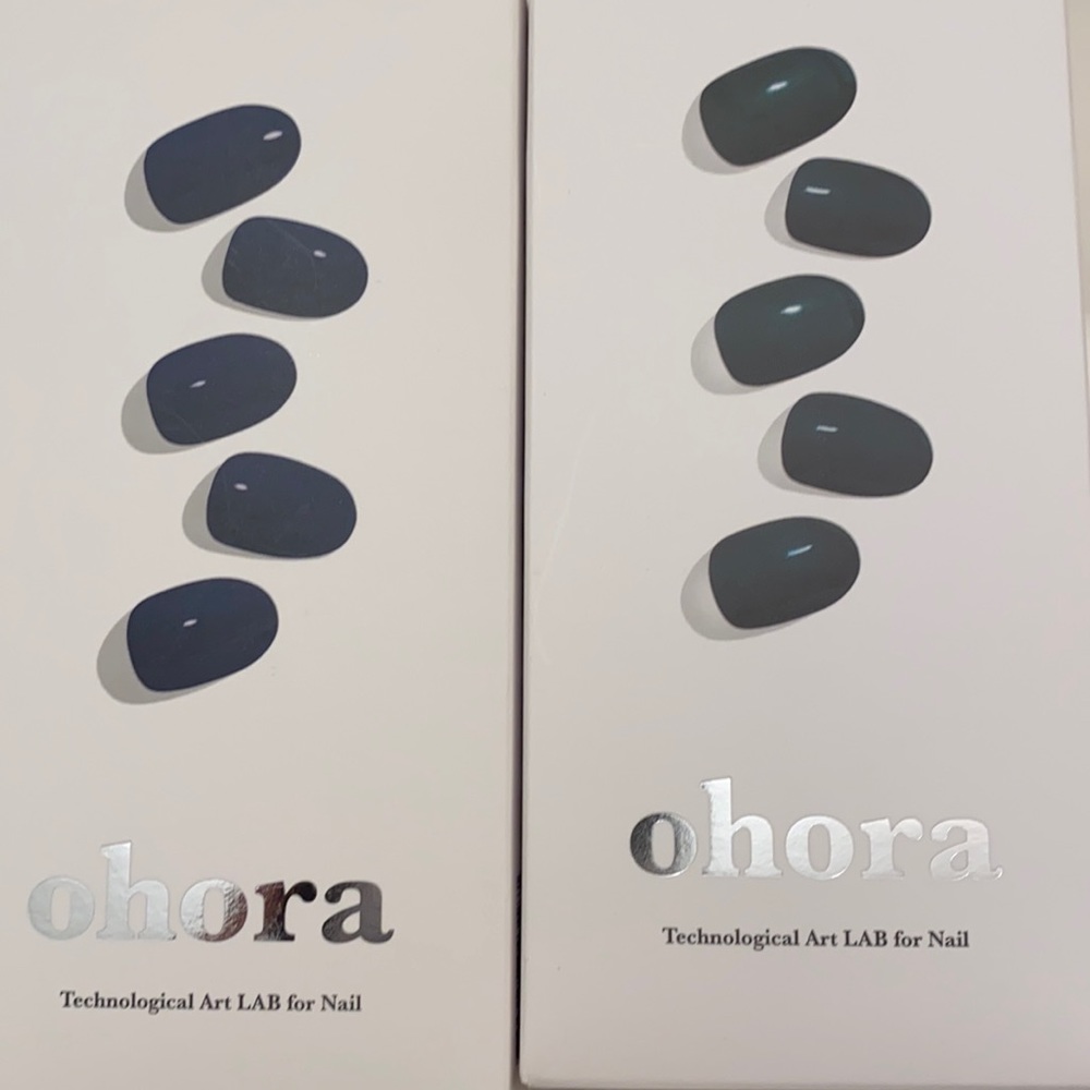 OHora Gel Nail Strips (3 sets) and remover